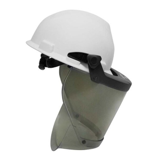 20 Cal PureView Faceshield with Hard Hat White